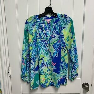 Lilly Pulitzer silk Blouse